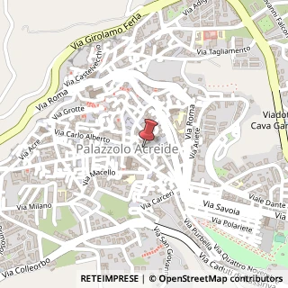 Mappa Via Pietro Messina, 18, 96010 Palazzolo Acreide, Siracusa (Sicilia)