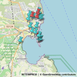 Mappa ORTIGIA, 96100 Siracusa SR, Italia (1.716)