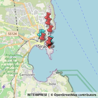 Mappa Via Dione, 96100 Siracusa SR, Italia (1.11273)