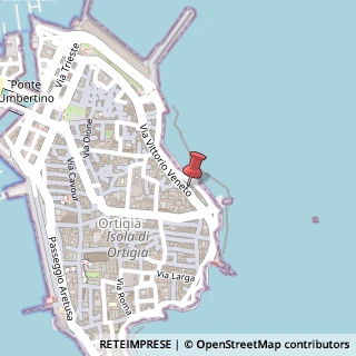 Mappa Via Vittorio Veneto, 33, 96100 Siracusa, Siracusa (Sicilia)
