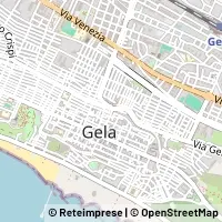 Map Gela
