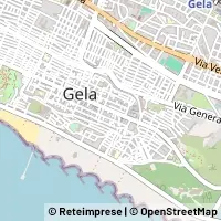 Map Gela
