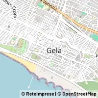 Mapa Gela