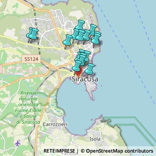 Mappa Via G. Battista, 96100 Siracusa SR, Italia (1.72471)