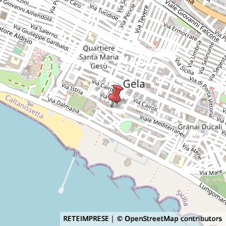 Mappa Via Cristoforo Colombo, 26, 93012 Gela, Caltanissetta (Sicilia)