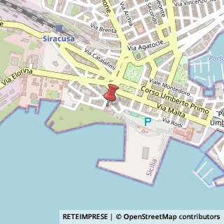 Mappa Via Molo, 2, 96100 Siracusa, Siracusa (Sicilia)