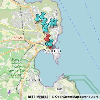 Mappa Via Cairoli, 96100 Siracusa SR, Italia (1.72182)
