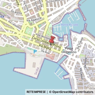 Mappa Via Cairoli, 3, 96100 Siracusa, Siracusa (Sicilia)