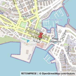 Mappa Via Malta, 17, 96100 Siracusa, Siracusa (Sicilia)