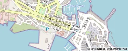 Mappa Syracuse