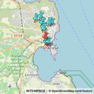 Mappa Via Nino Bixio, 96100 Siracusa SR, Italia (1.69273)