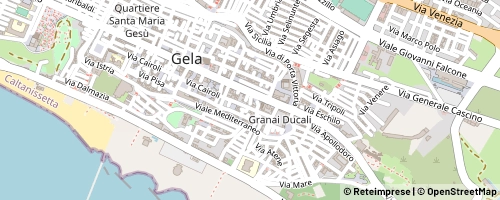 Mappa Gela