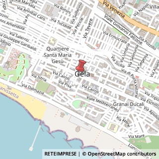Mappa Corso Vittorio Emanuele, 351, 93012 Gela, Caltanissetta (Sicilia)