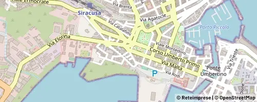 Mappa Syracuse
