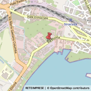 Mappa Via Elorina, 88, 96100 Siracusa, Siracusa (Sicilia)