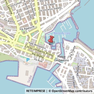 Mappa Via Senatore Gaetano Moscuzza., 2, 96100 Siracusa, Siracusa (Sicilia)