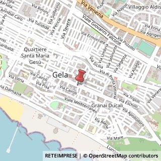 Mappa Corso Vittorio Emanuele, 277, 93012 Gela, Caltanissetta (Sicilia)