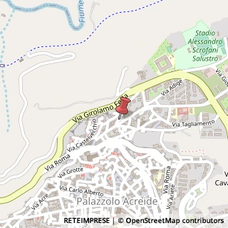 Mappa Via Vincenzo Messina,  16, 96010 Palazzolo Acreide, Siracusa (Sicilia)