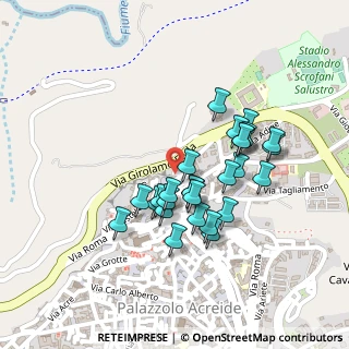 Mappa Via Ebraida, 96010 Palazzolo Acreide SR, Italia (0.21111)
