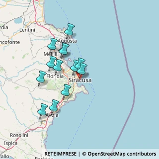 Mappa Via Eritrea, 96100 Siracusa SR, Italia (14.20923)