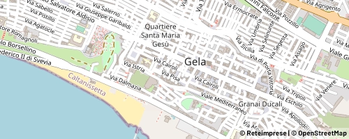 Mappa Gela
