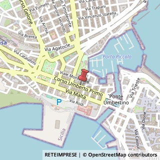 Mappa Corso Umberto I, 58, 96100 Siracusa, Siracusa (Sicilia)