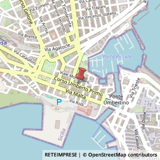 Mappa Corso Umberto I, 68, 96100 Siracusa, Siracusa (Sicilia)