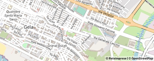 Mappa Gela