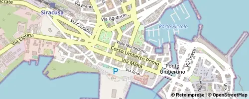 Mappa Syracuse