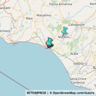 Mappa Piazza Sant'Agostino, 93012 Gela CL, Italia (39.42364)