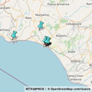Mappa Via Passaniti, 93012 Gela CL, Italia (23.95692)