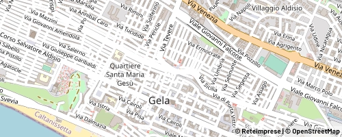 Mappa Gela