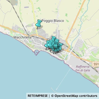 Mappa Via XXIV Maggio, 93012 Gela CL, Italia (0.64091)