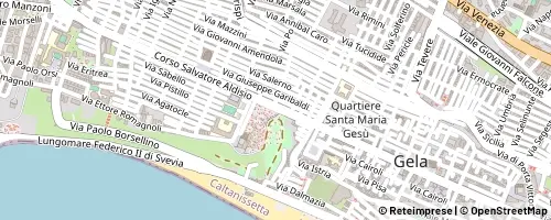 Mappa Gela