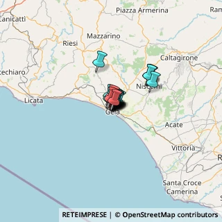 Mappa Via di Bartolo, 93012 Gela CL, Italia (4.3515)