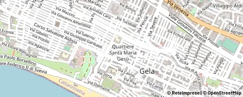 Mappa Gela