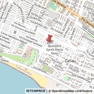 Mappa Via Giacomo Matteotti, 66, 93012 Gela, Caltanissetta (Sicilia)