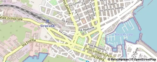 Mappa Syrakusa