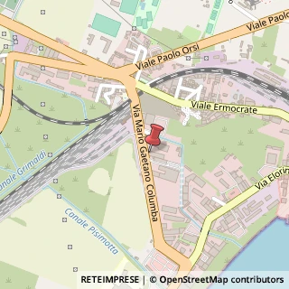 Mappa Via Gaetano Mario Columba, 41, 96100 Siracusa, Siracusa (Sicilia)