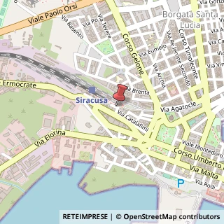 Mappa Via Calatafimi,  46, 96100 Siracusa, Siracusa (Sicilia)