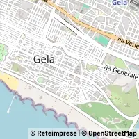 Mapa Gela