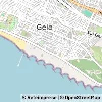 Mapa Gela