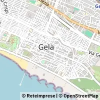 Karte Gela
