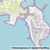 Kaart Siracusa