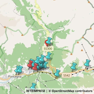 Mappa Via Valle Delle Messi, 25056 Ponte di legno BS, Italia (2.515)