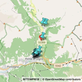 Mappa Via Valle Delle Messi, 25056 Ponte di legno BS, Italia (1.683)