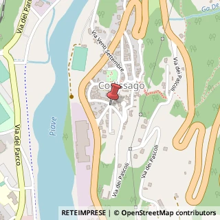 Mappa Via XX Settembre, 45, 32010 Longarone, Belluno (Veneto)