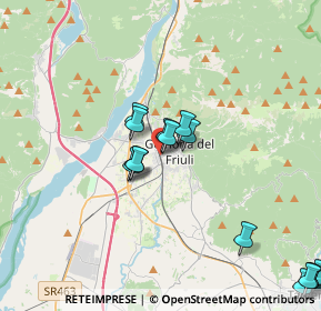 Mappa Piazzale della Stazione, 33013 Gemona del Friuli UD, Italia (4.71813)