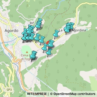 Mappa Frazione Ronche, 32020 La Valle Agordina BL, Italia (0.83704)