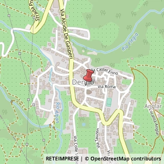Mappa Piazza Vittorio Emanuele, 3, 38010 Denno, Trento (Trentino-Alto Adige)